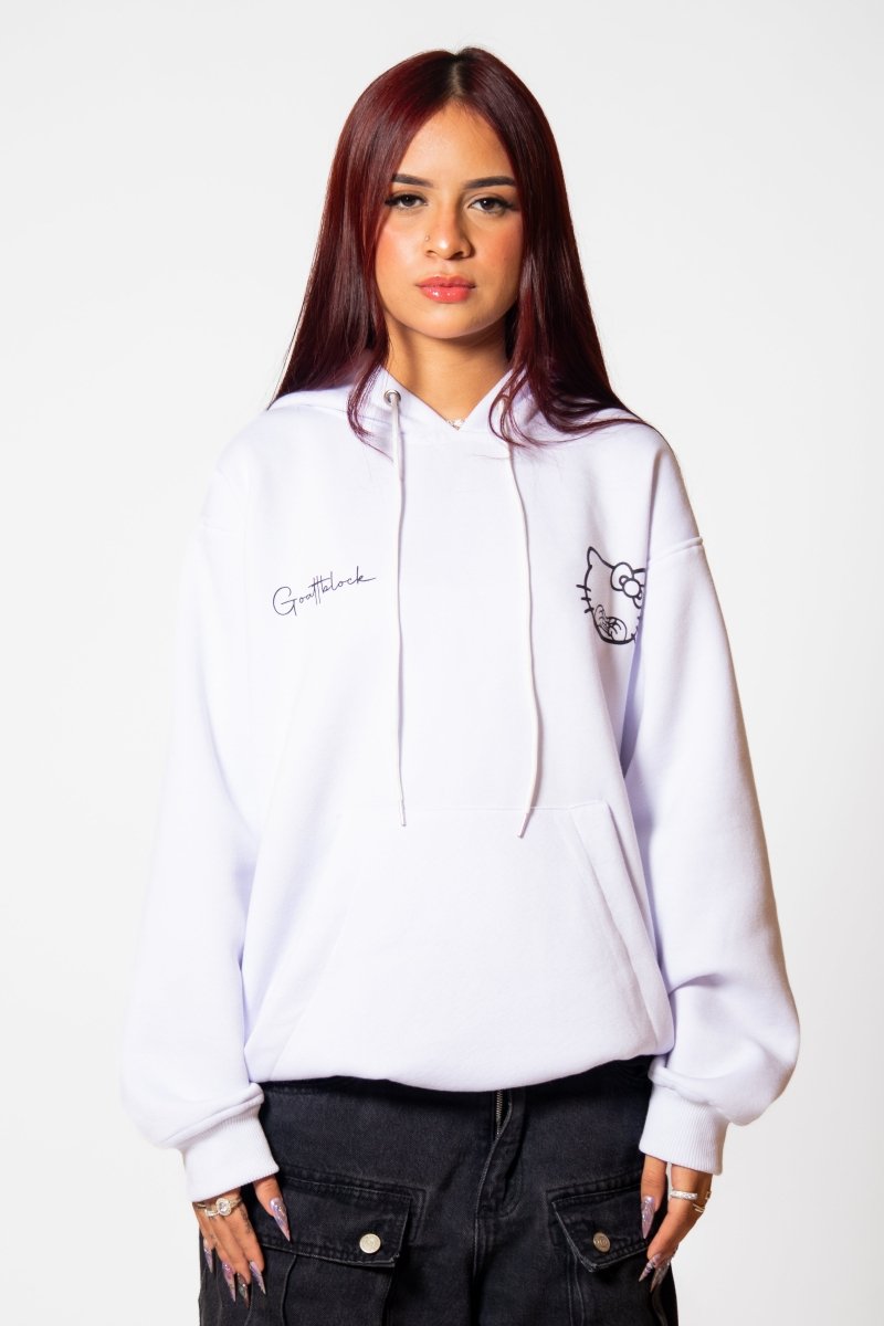 Moletom Pink Bow - Branco