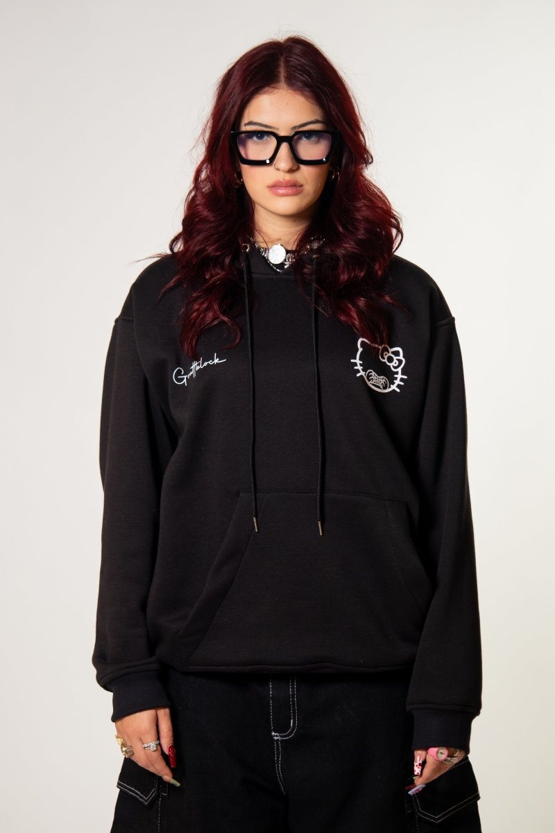 Moletom Pink Bow - Preto