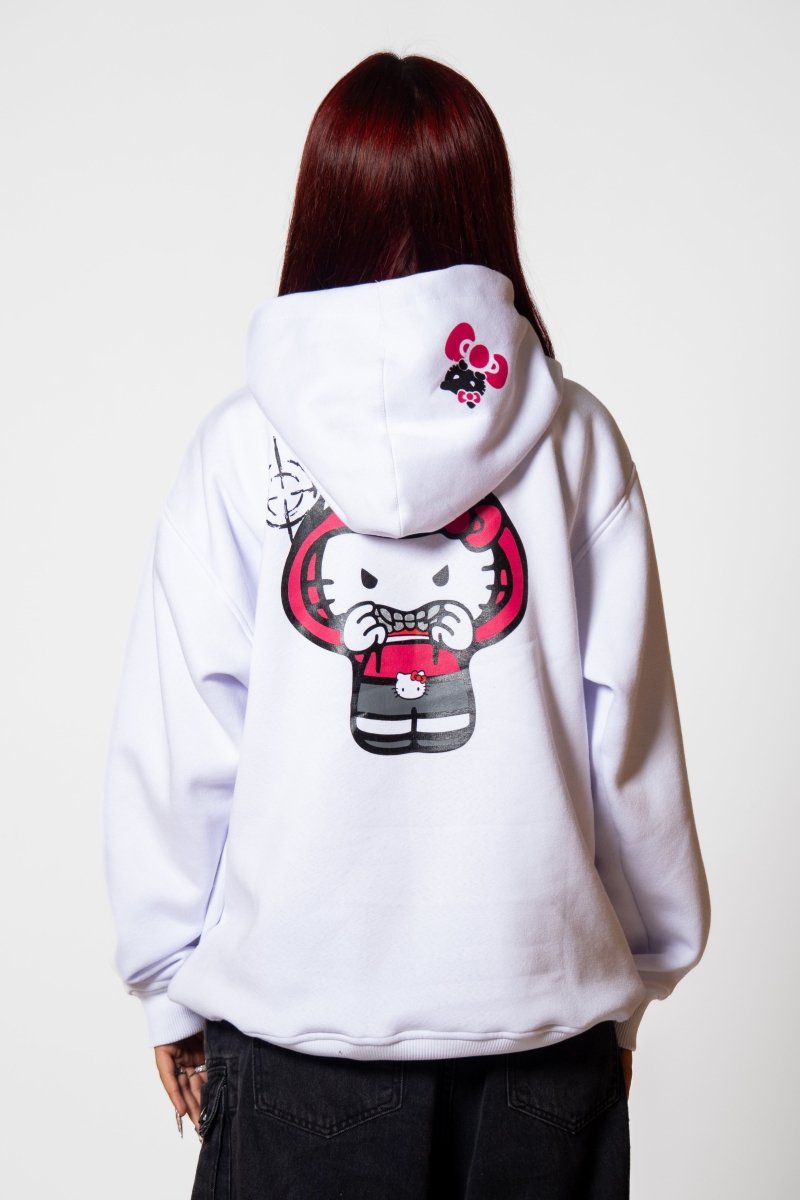 Moletom Pink Bow - Branco